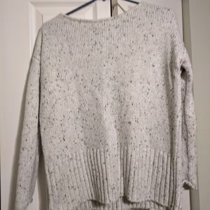 Ann Taylor Factory Winter White Sweater